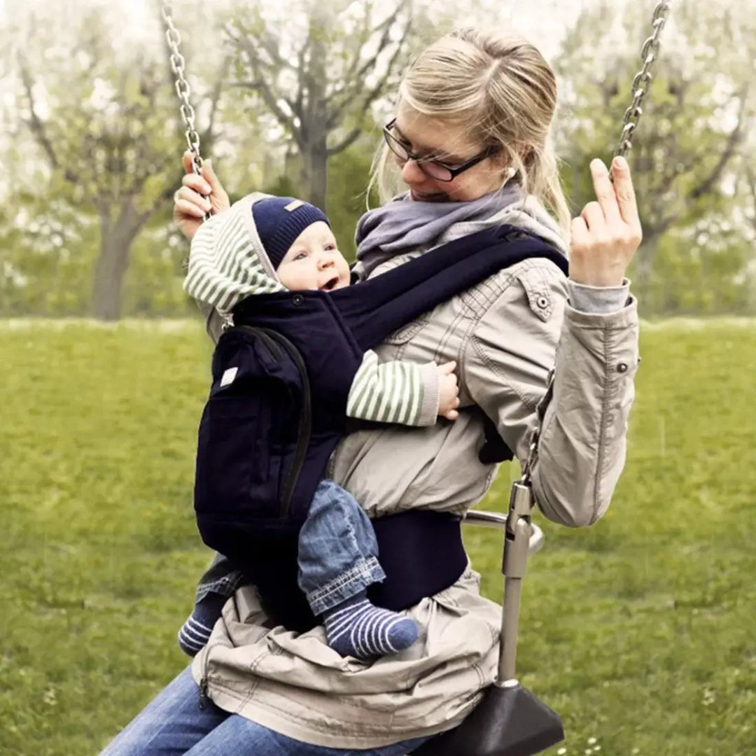 babyGO Cangoo Baby Carrier (Blue)