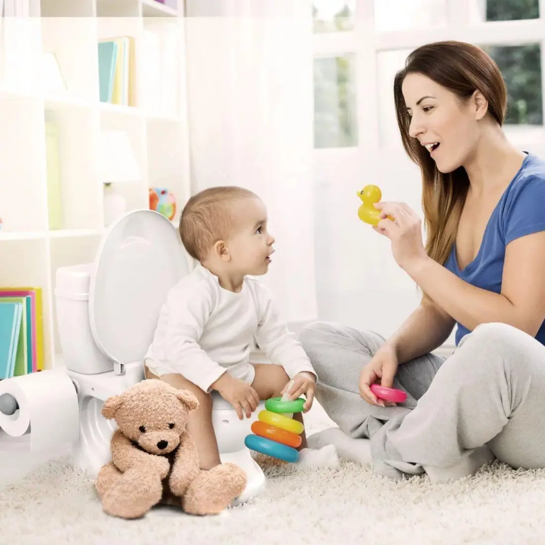 babyGO Potty Seat (White)