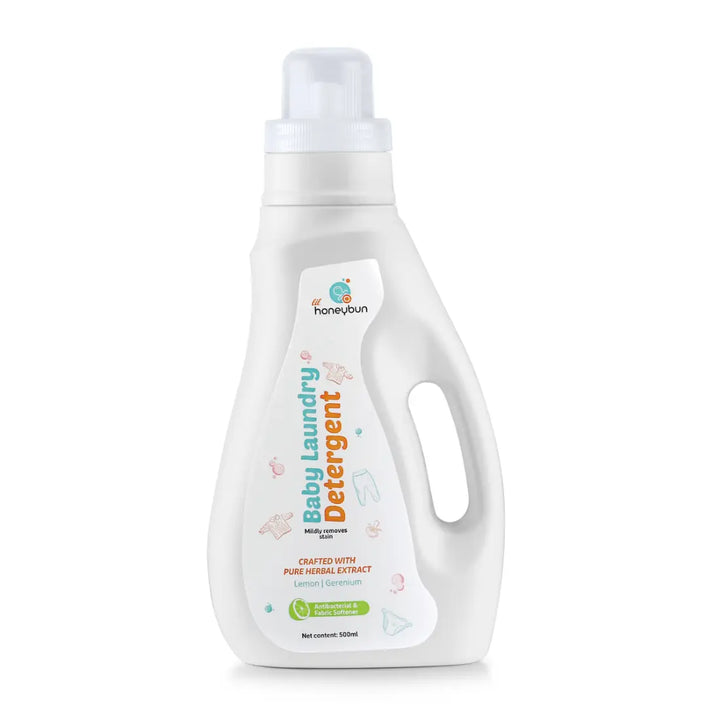 lil honeybun Anti-Bacterial Baby Laundry Detergent (500 ml)