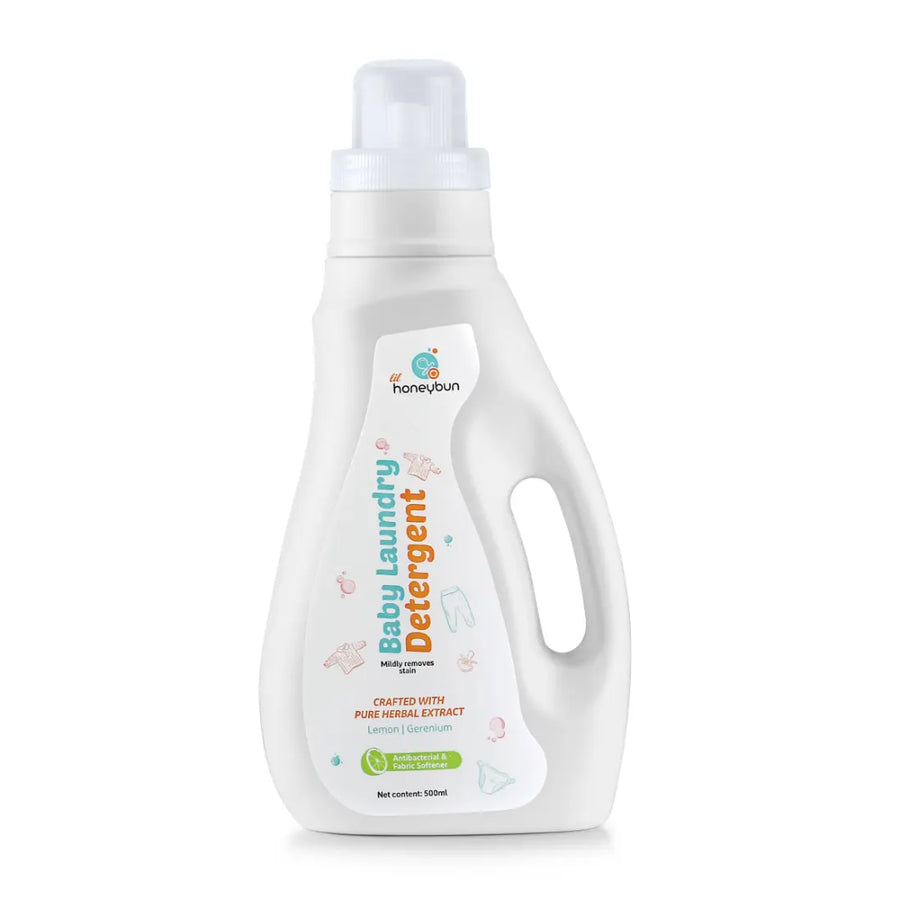 lil honeybun Anti-Bacterial Baby Laundry Detergent (500 ml)
