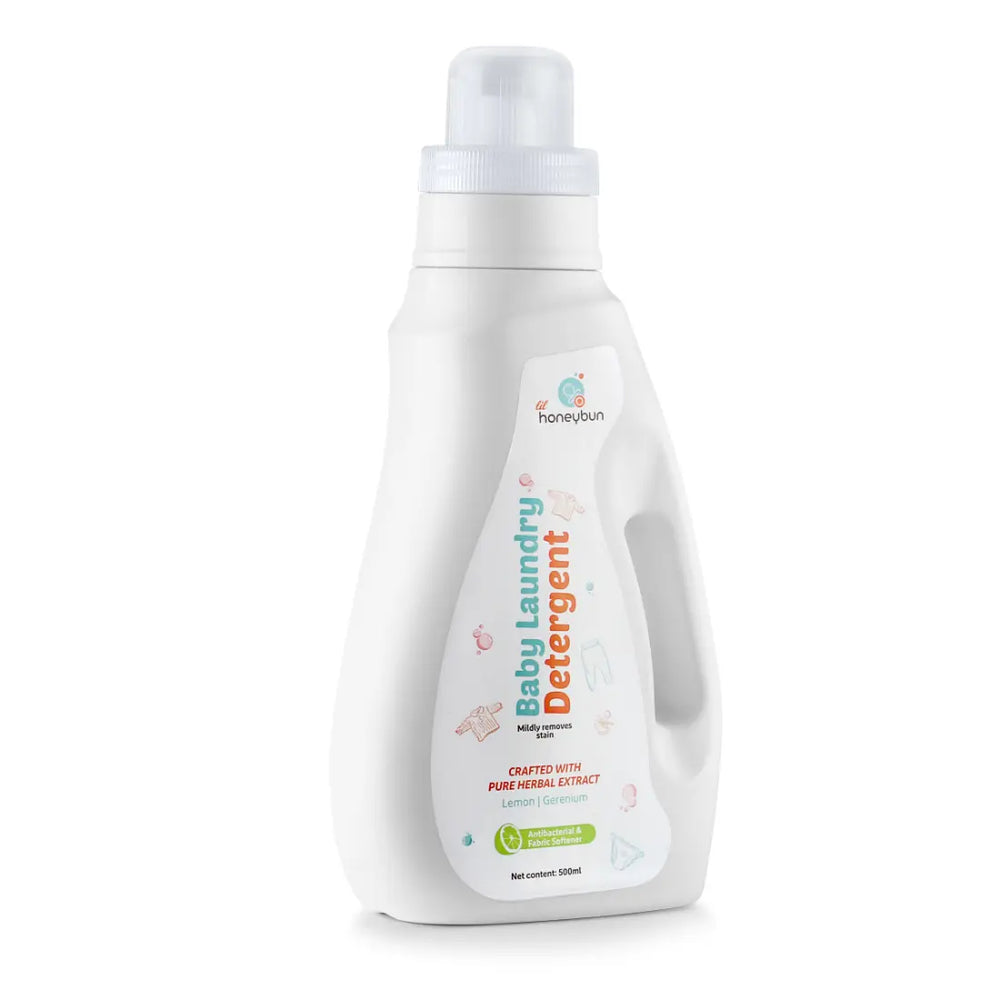lil honeybun Anti-Bacterial Baby Laundry Detergent (500 ml)