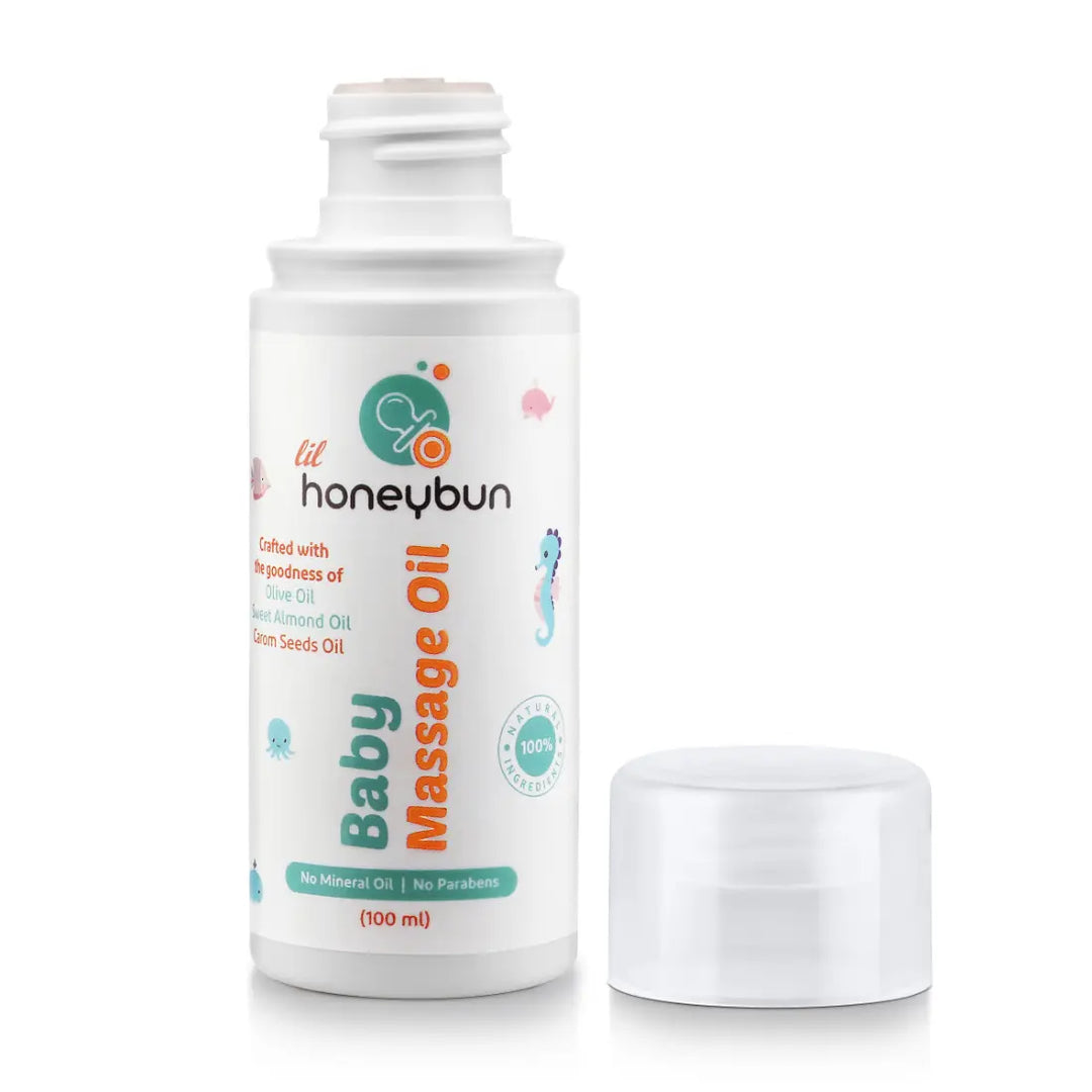 lil honeybun Baby Massage Oil (100 ml)