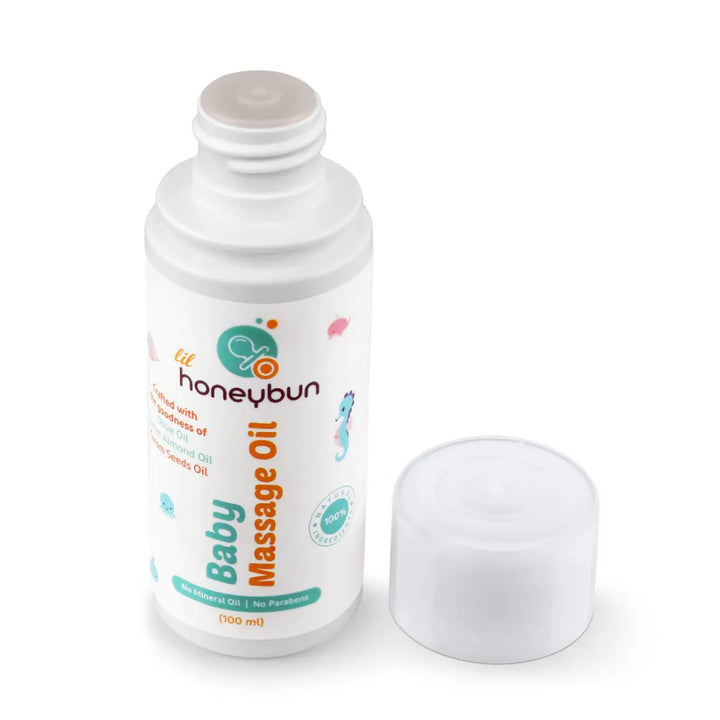 lil honeybun Baby Massage Oil (100 ml)