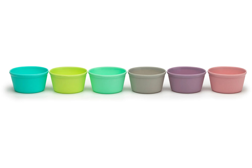 melii Rainbow Silicone Food Cups - 6 pcs