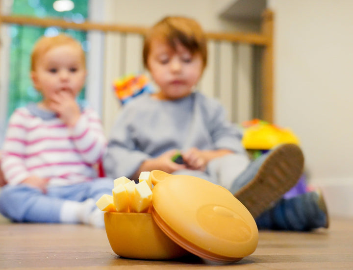 melii Silicone Bowl with Lid - Bear