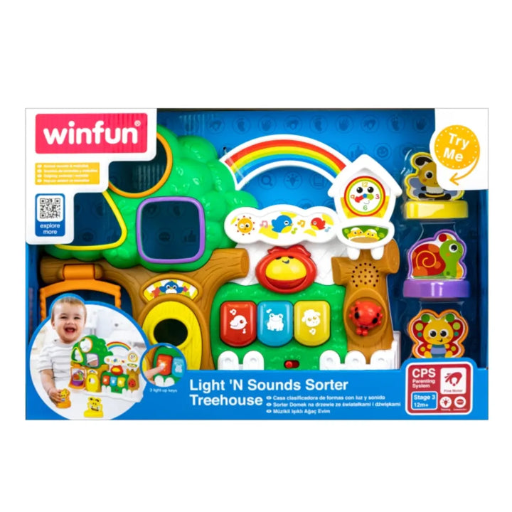 Winfun Light ‘N Sounds Sorter Treehouse