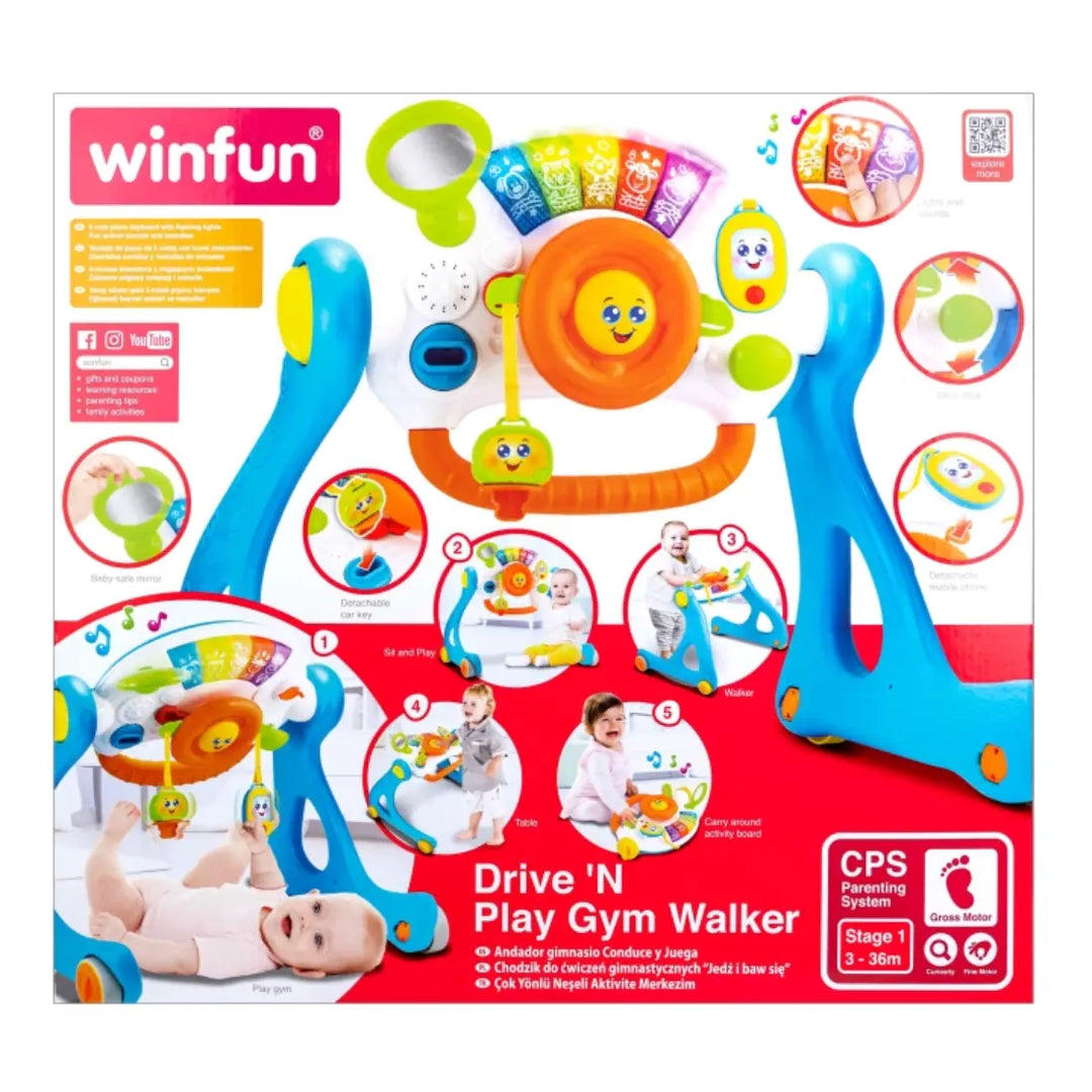 Winfun Drive ‘N Play Gym Walker