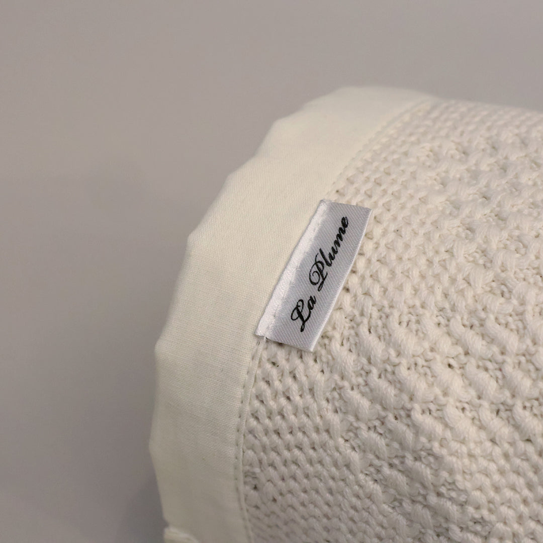 La Plume Organic Knitted Blanket