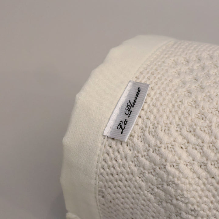 La Plume Organic Knitted Blanket