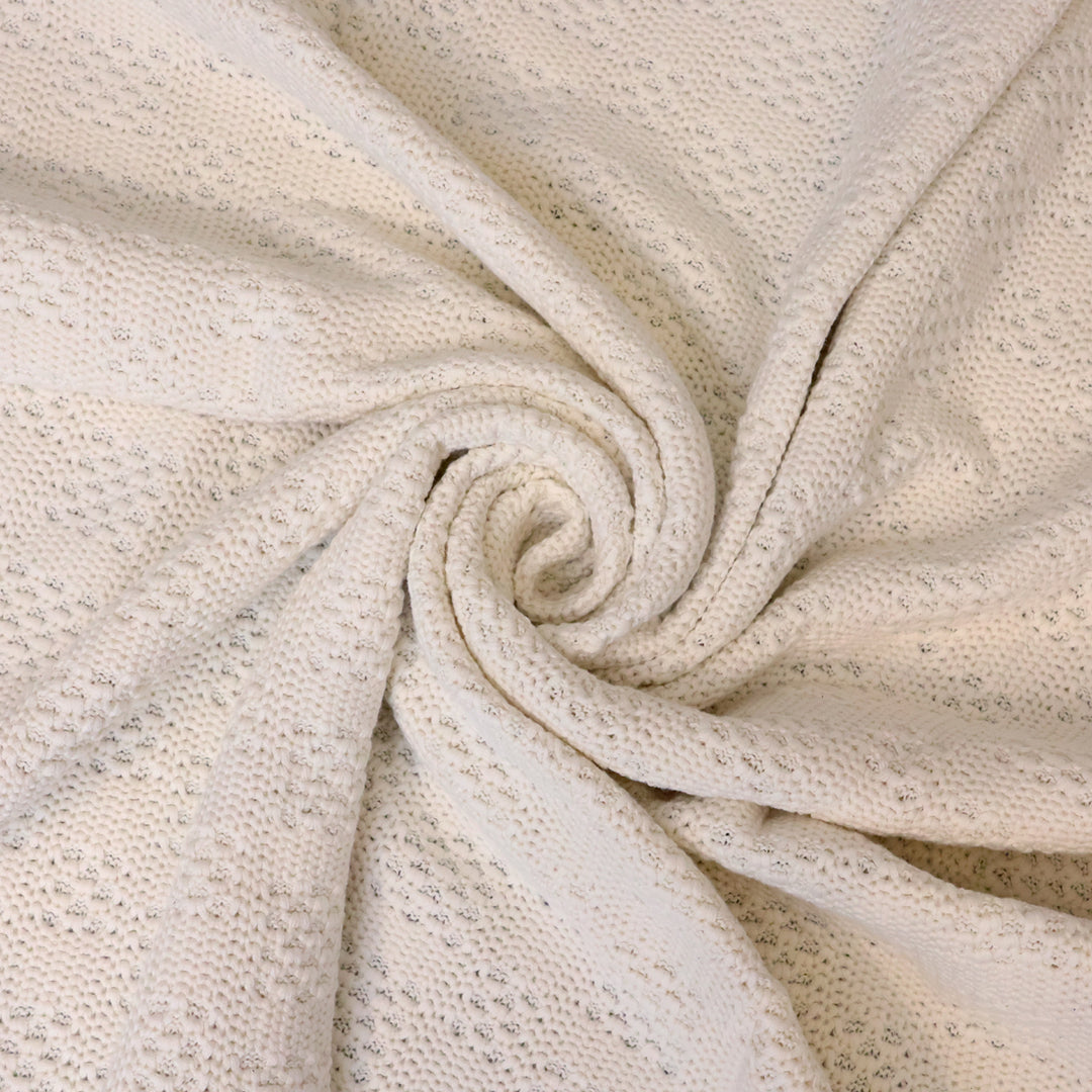 La Plume Organic Knitted Blanket
