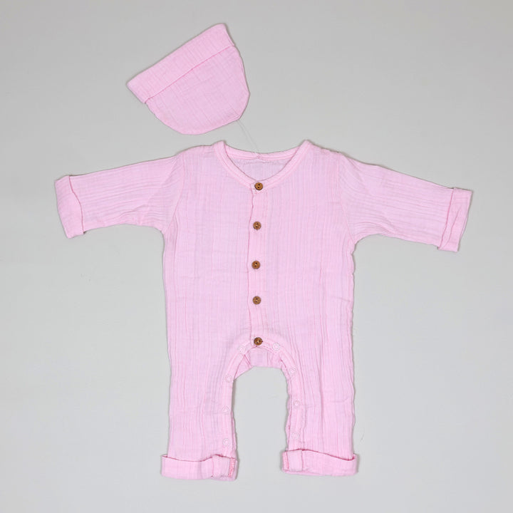 La Plume Newborn Organic Baby Romper
