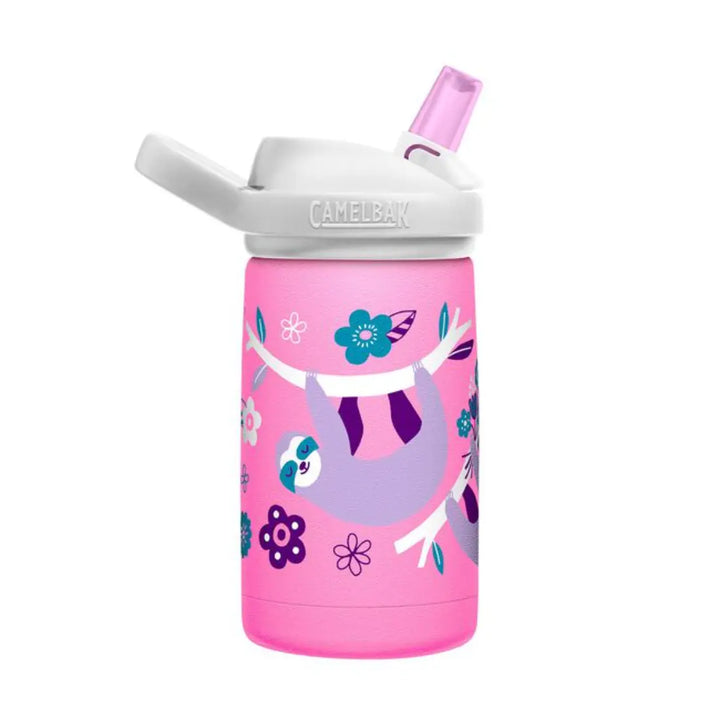 CamelBak Eddy+ Kids Stainless Steel Bottle (0.35L) - Flowerchild Sloth