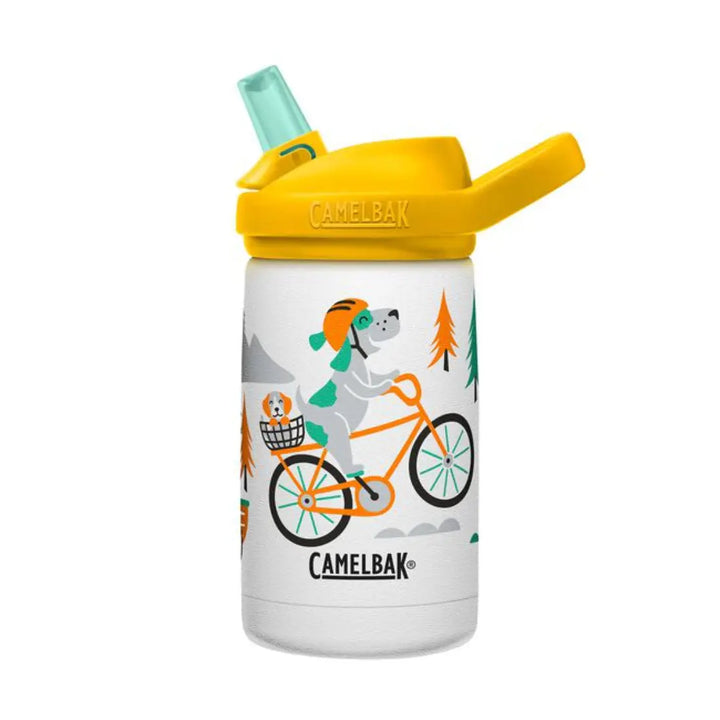 CamelBak Eddy+ Kids Stainless Steel Bottle (0.35L) Biking Dogs