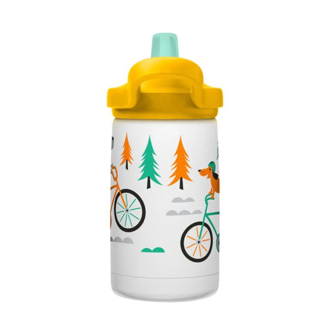 CamelBak Eddy+ Kids Stainless Steel Bottle (0.35L) Biking Dogs