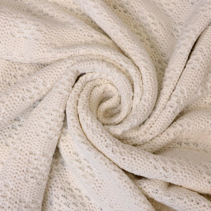 La Plume Organic Knitted Blanket