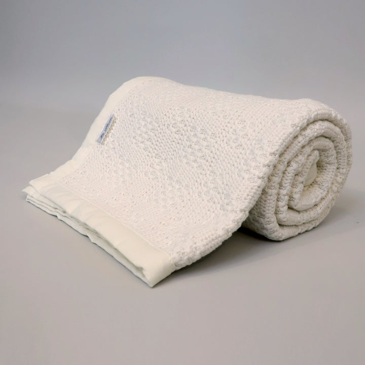 La Plume Organic Knitted Blanket