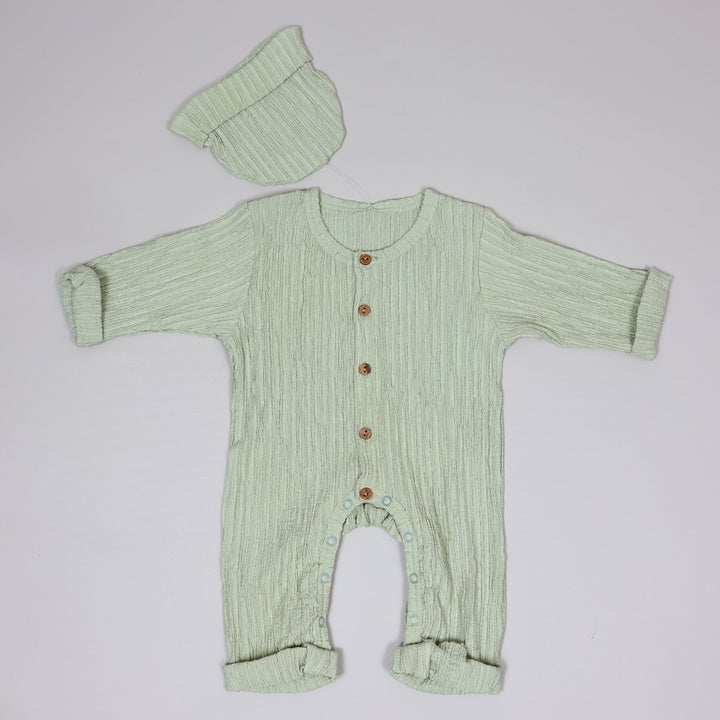 La Plume Newborn Organic Baby Romper