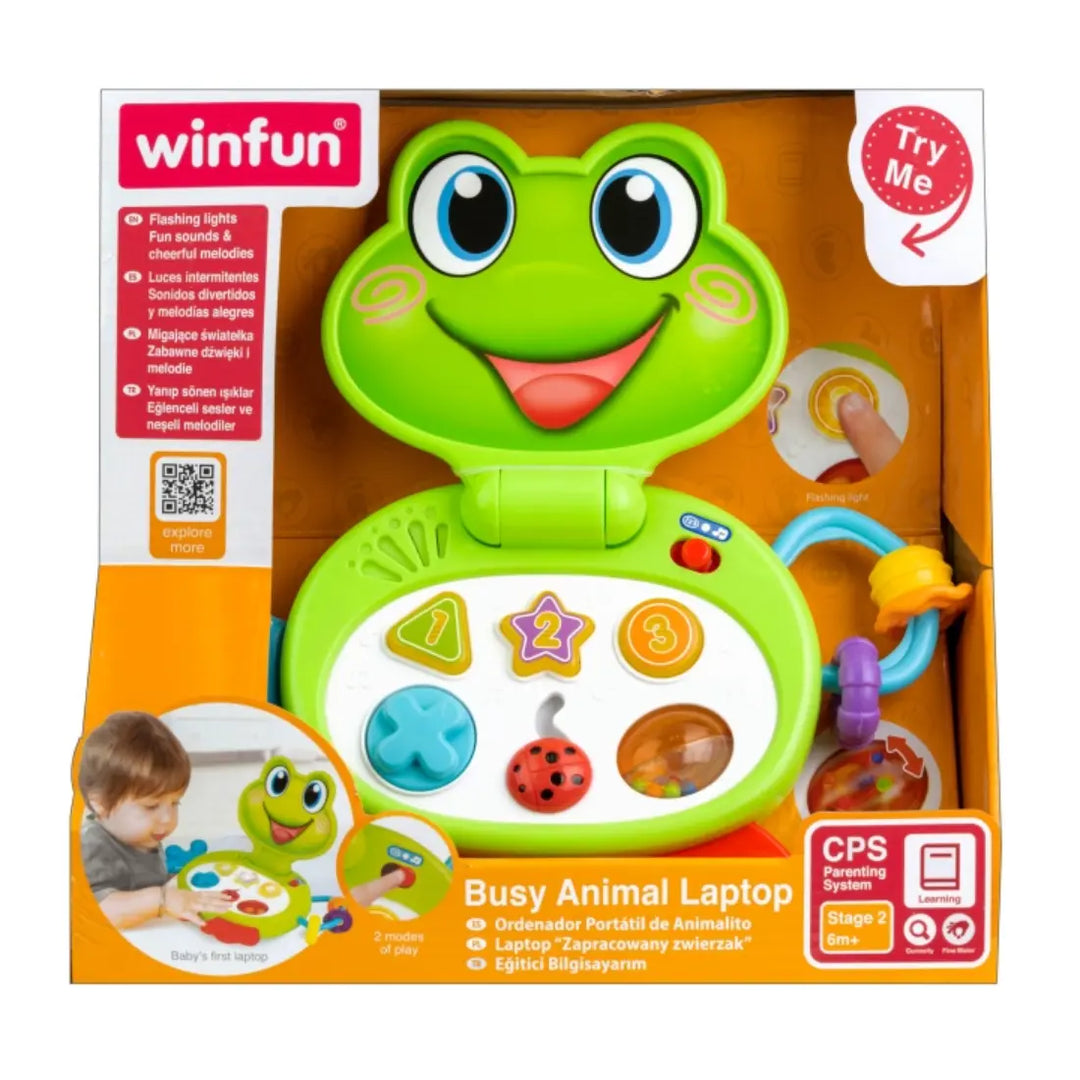 Winfun Busy Animal Laptop