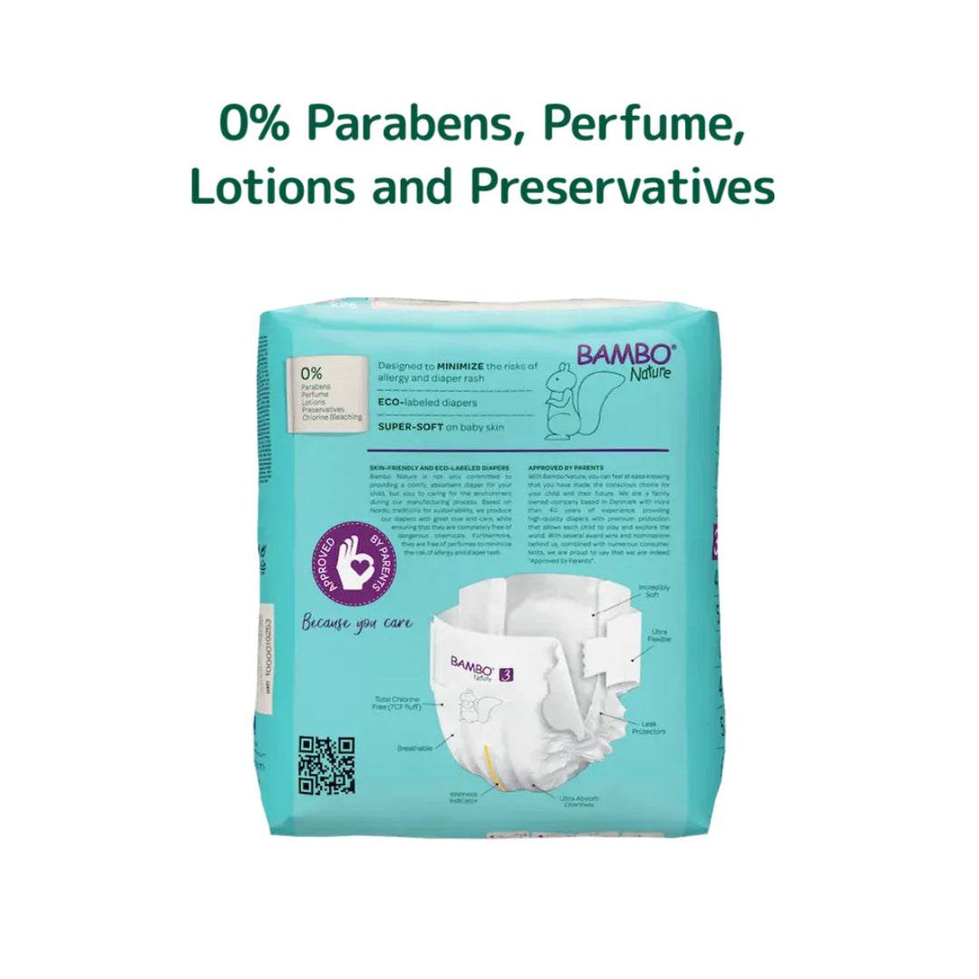 Bambo Nature Taped Diapers Size 3 (M) (28 pcs) (4-8 kg)