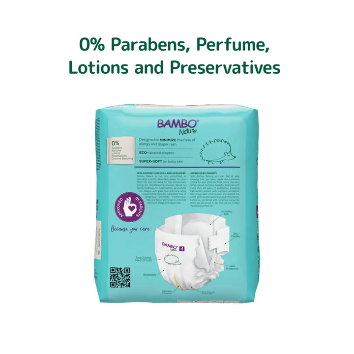 Bambo Nature Taped Diapers Size 4 (L) (24 pcs) (7-14 kg)
