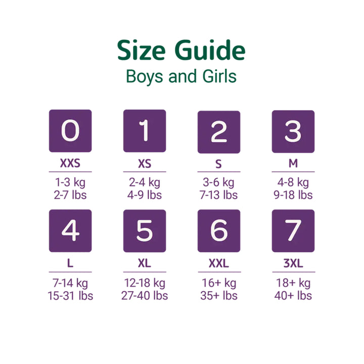 Bambo Nature Taped Diapers Size 6 (XXL) (20 pcs) (16+ kg)