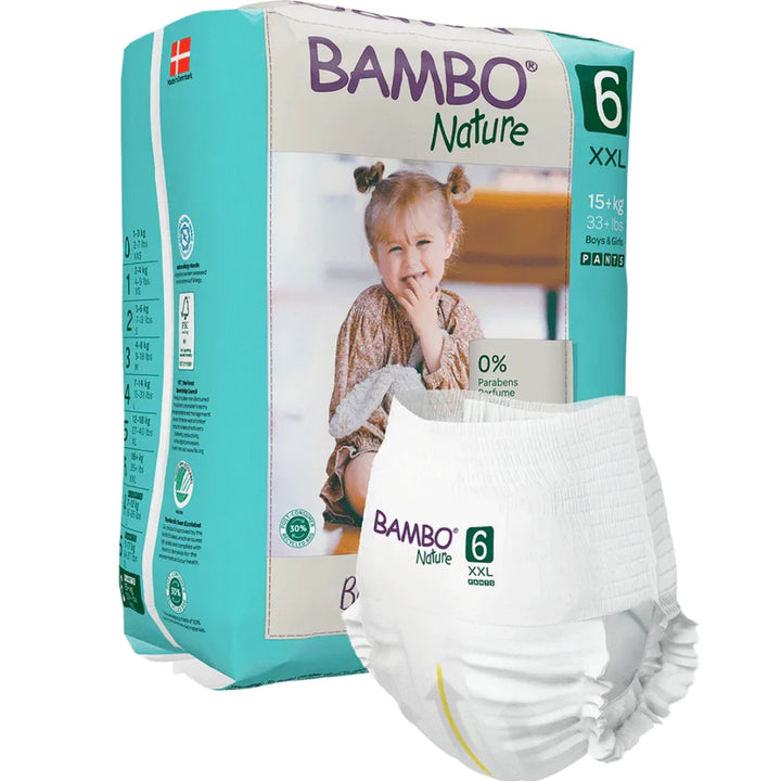 Bambo Nature Pants Diapers Size 6 (XXL) (18 pcs) (15+ kg)