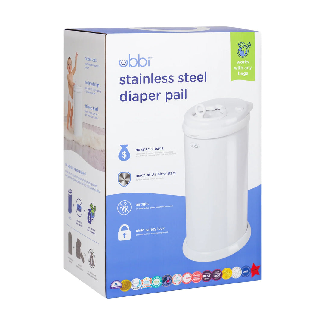 Ubbi Stainless Steel Diaper Pail