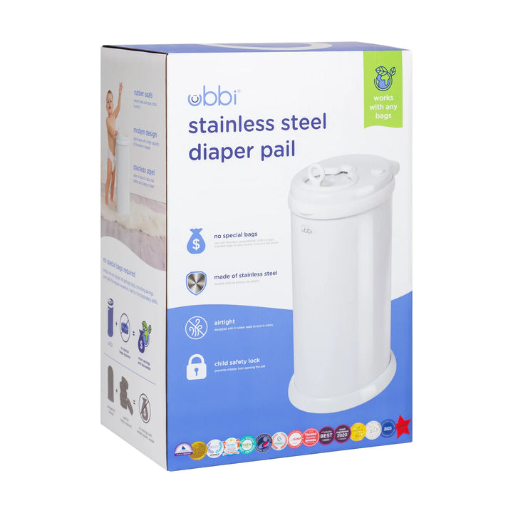 Ubbi Stainless Steel Diaper Pail
