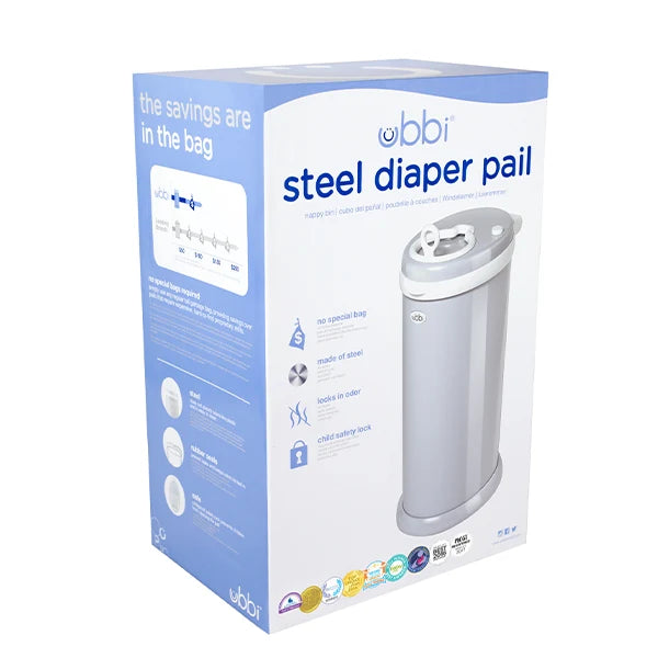 Ubbi Stainless Steel Diaper Pail