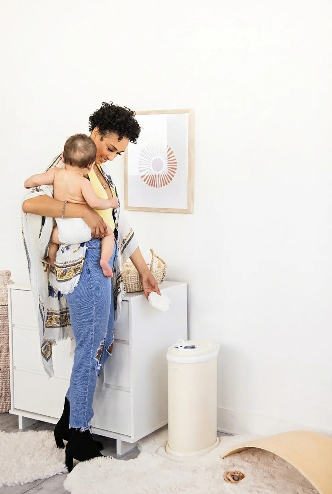 Ubbi Stainless Steel Diaper Pail