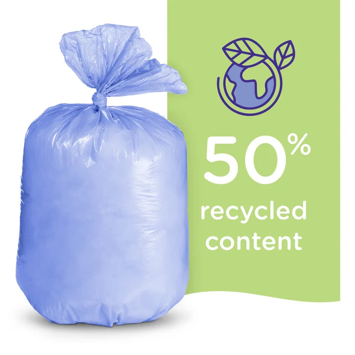 Ubbi Diaper Pail Plastic Bags, 75 Count