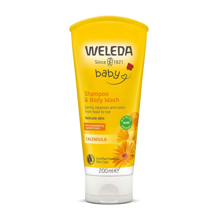 Weleda Baby Calendula Shampoo &amp; Body Wash (200ml)