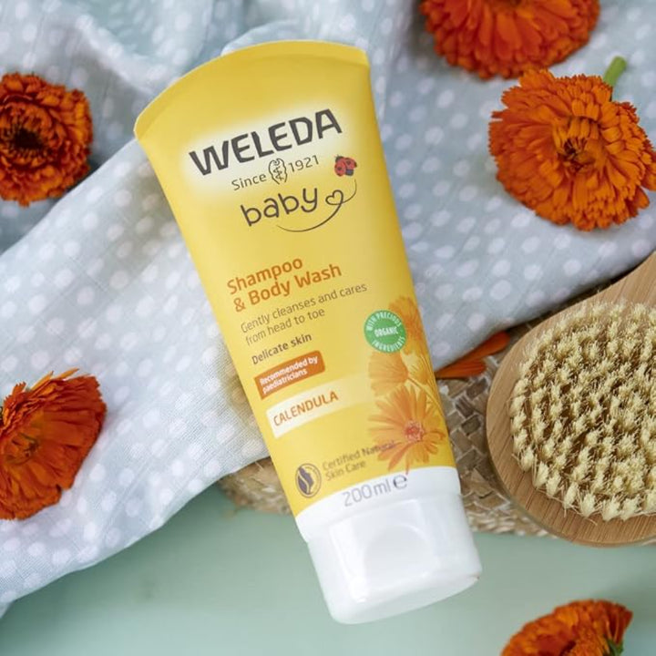 Weleda Baby Calendula Shampoo &amp; Body Wash (200ml)