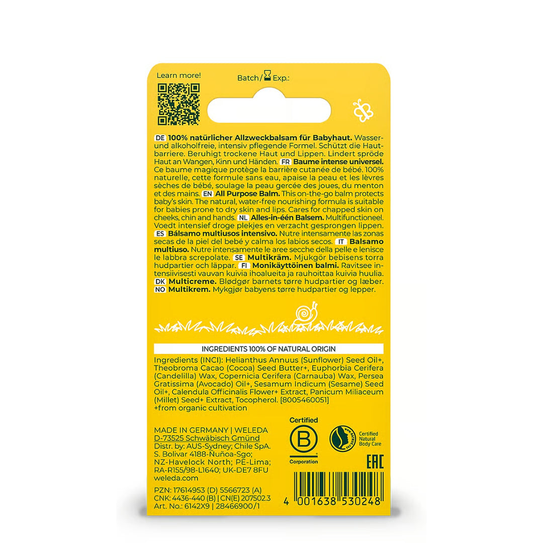 Weleda Baby Calendula All Purpose Balm (25g)