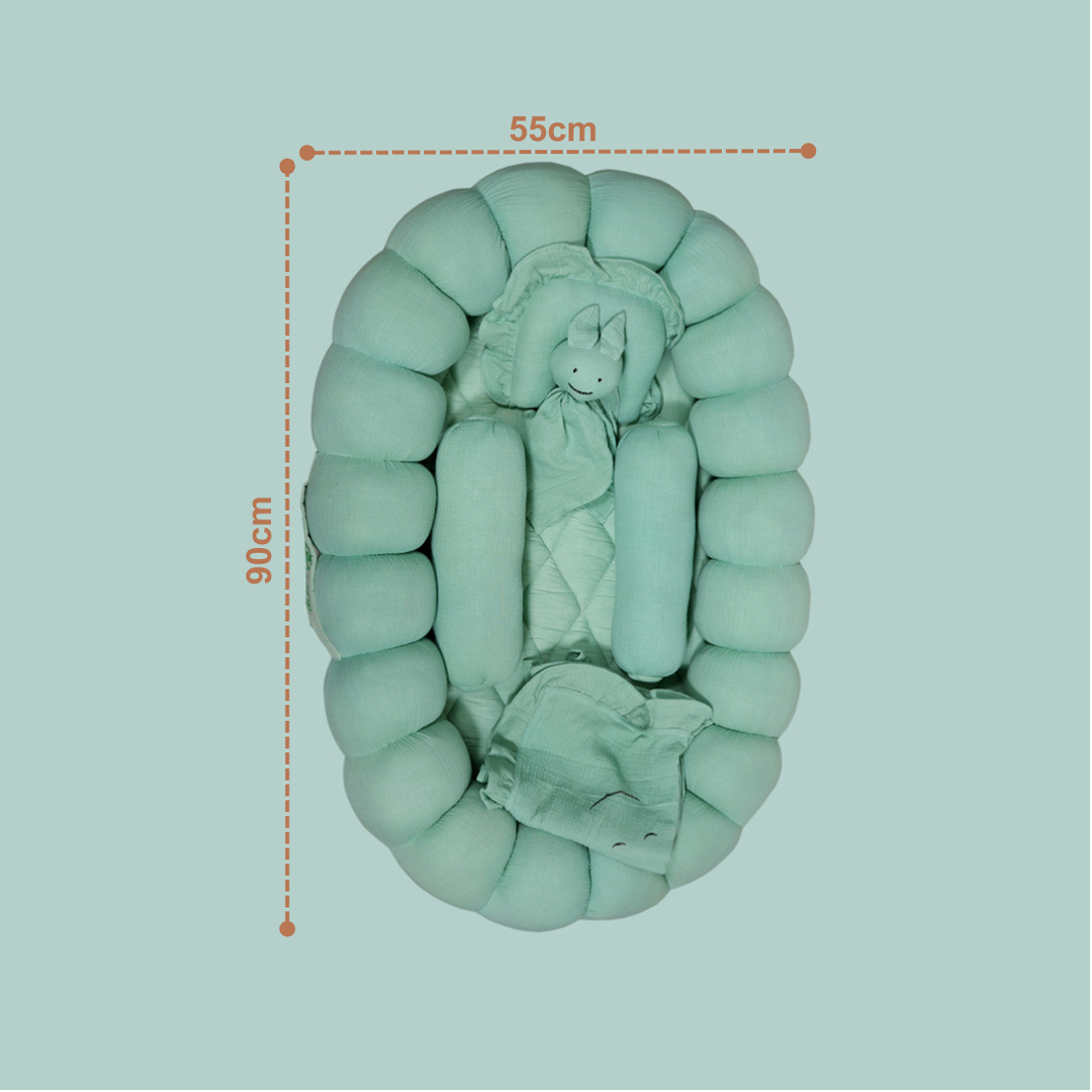 La Plume Baby Cloud Nest – Cozy, Organic & Travel-Friendly