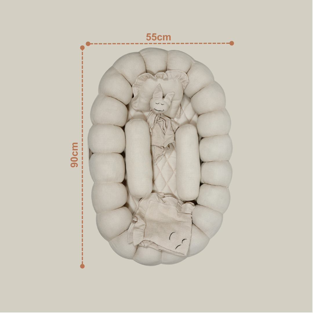 La Plume Baby Cloud Nest – Cozy, Organic & Travel-Friendly