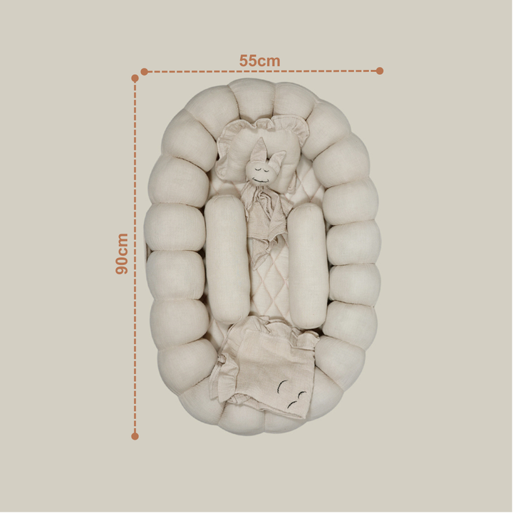 La Plume Baby Cloud Nest – Cozy, Organic & Travel-Friendly