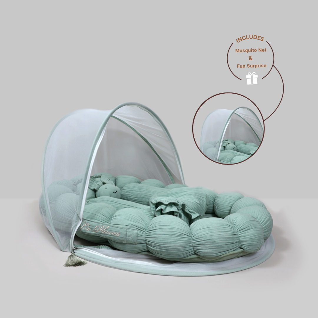 La Plume Baby Cloud Nest – Cozy, Organic & Travel-Friendly
