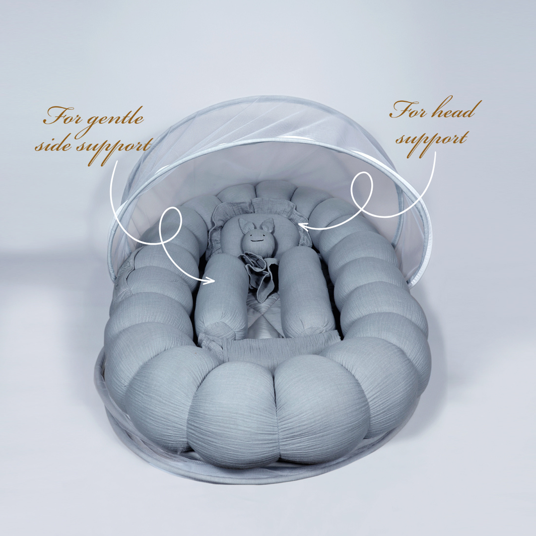 La Plume Baby Cloud Nest – Cozy, Organic & Travel-Friendly