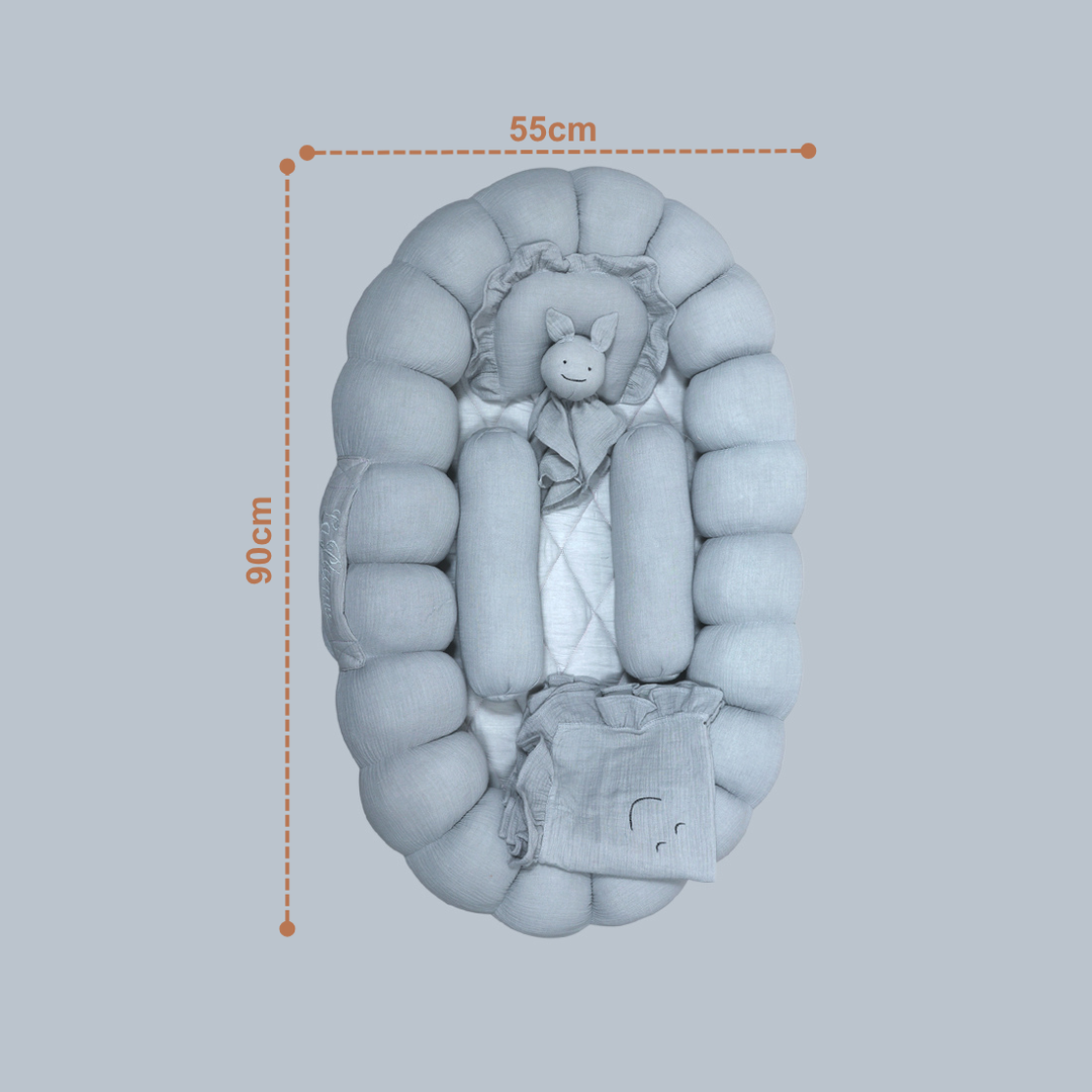 La Plume Baby Cloud Nest – Cozy, Organic & Travel-Friendly