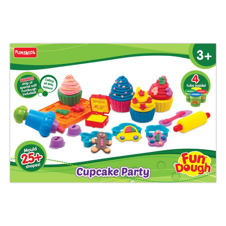 Fun Dough Cupcake Party