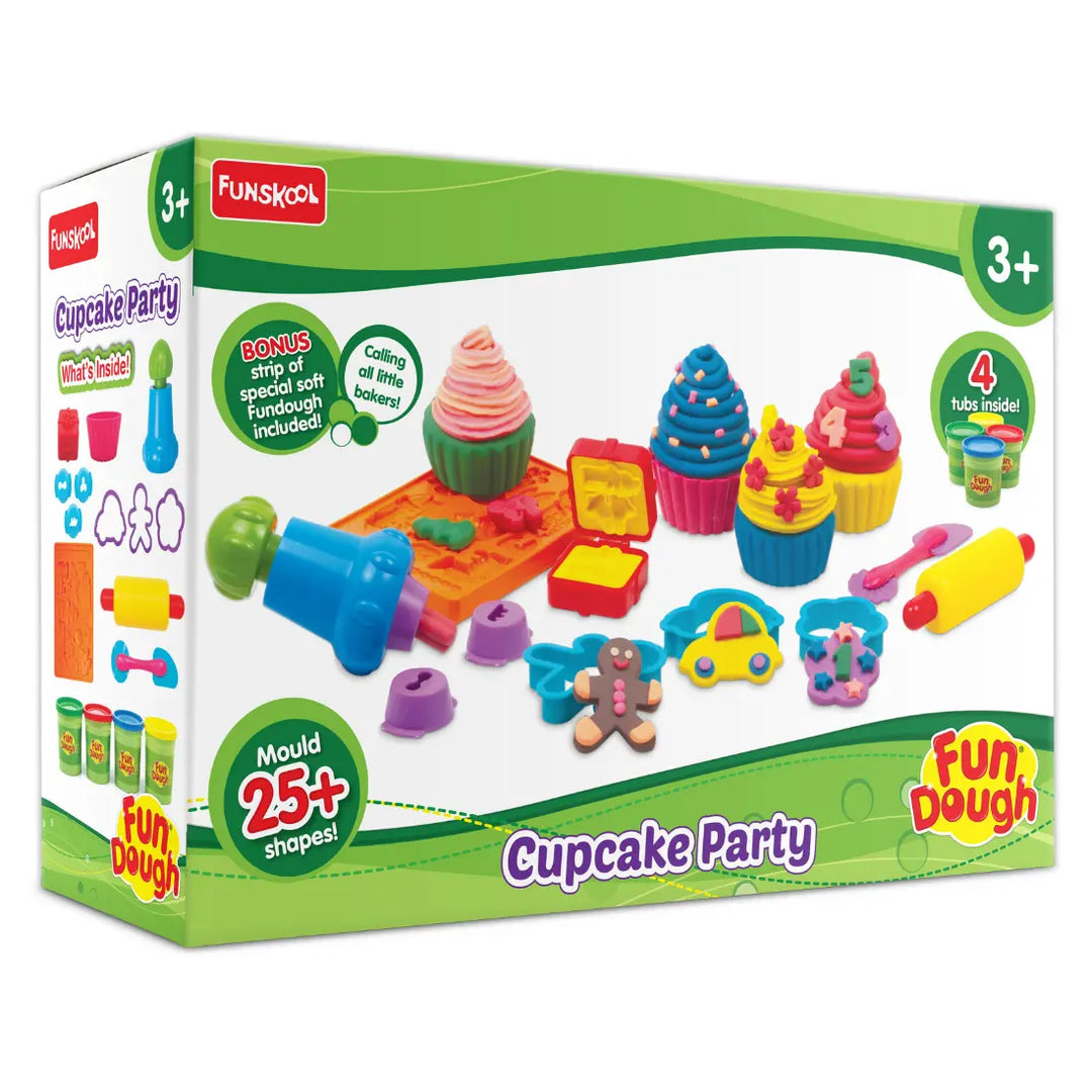 Fun Dough Cupcake Party