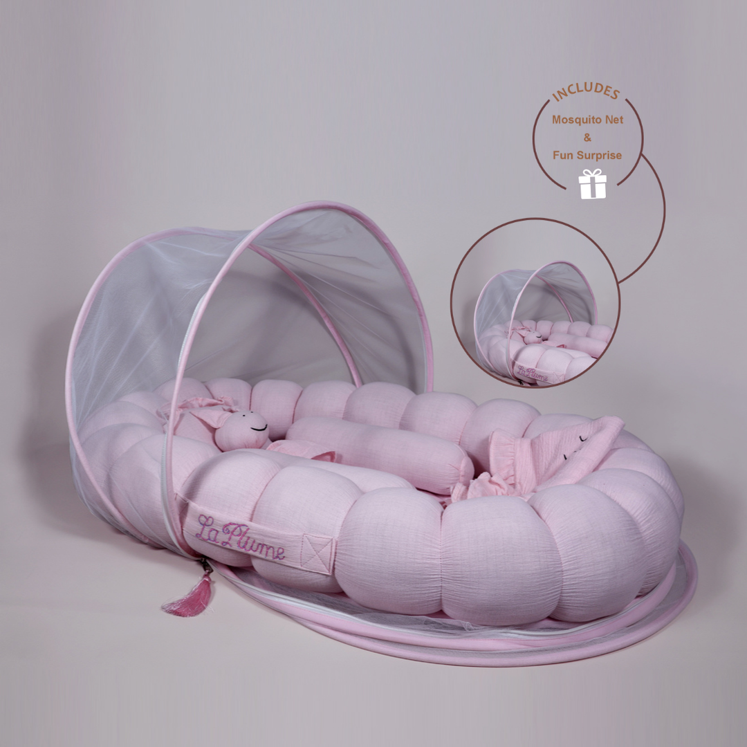La Plume Baby Cloud Nest – Cozy, Organic & Travel-Friendly