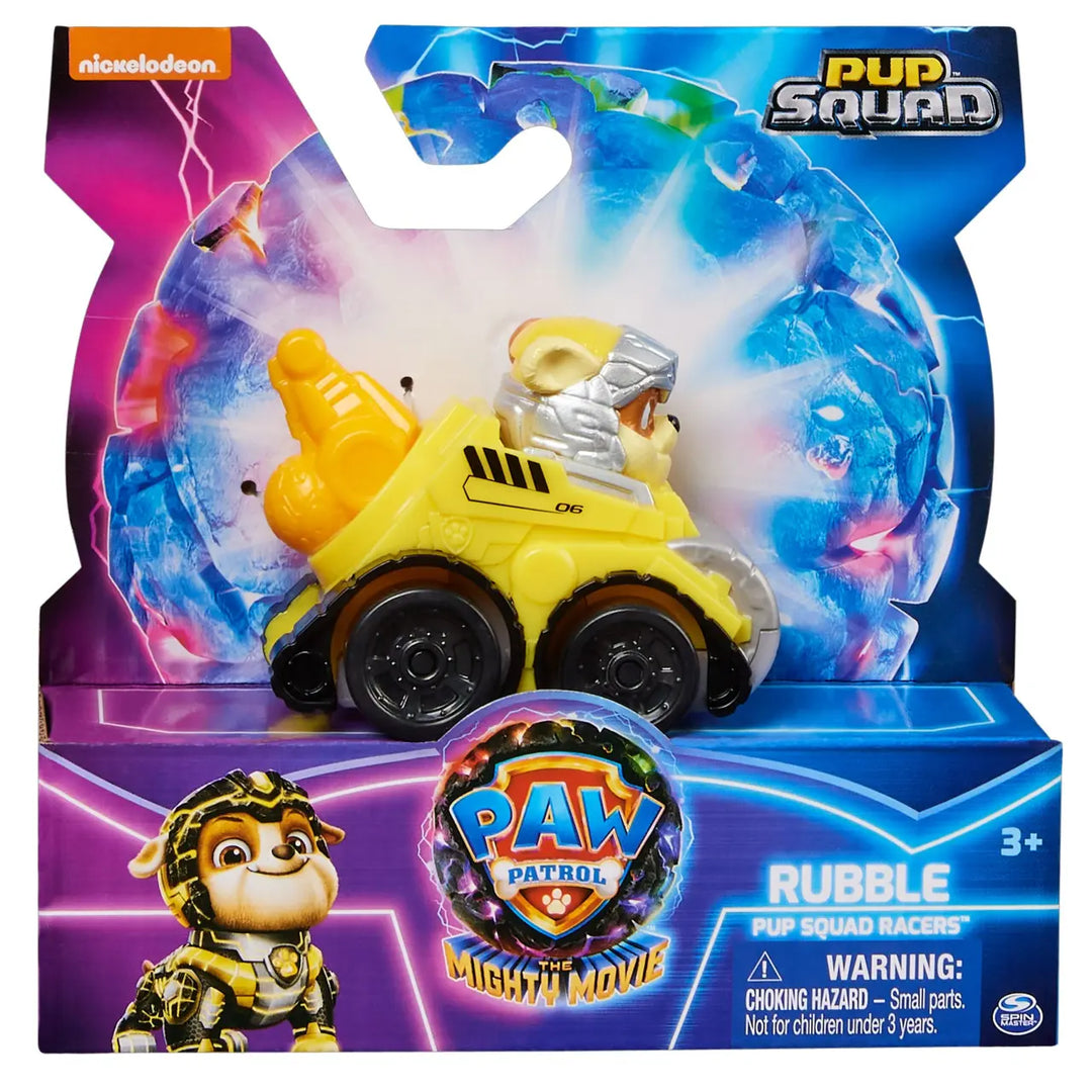 PAW Patrol Pawket Racers - Mighty Mini Squad Racer Rubble