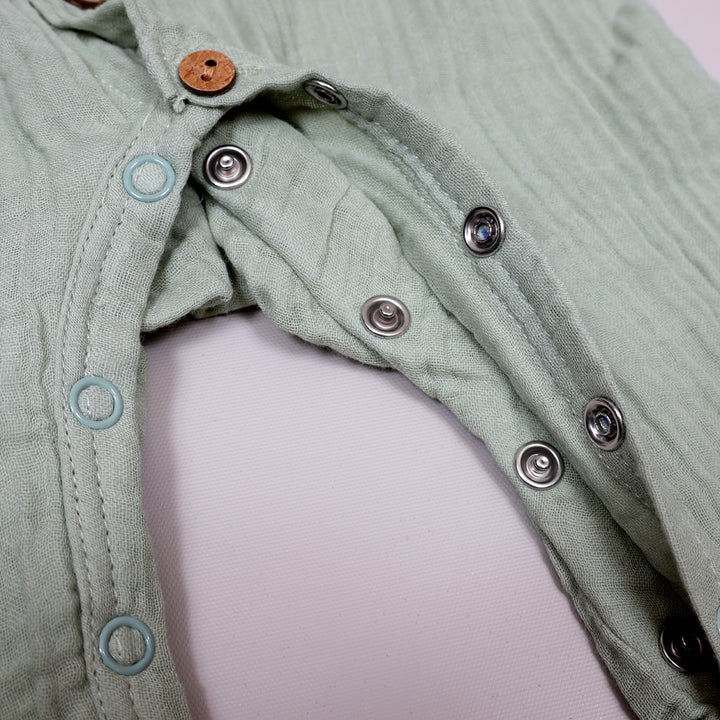 La Plume Newborn Organic Baby Romper