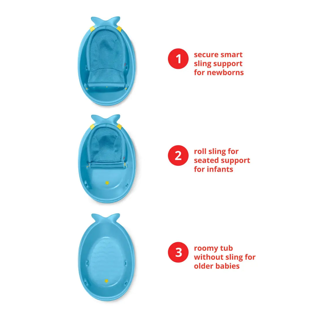 Skip Hop Moby Smart Sling 3-Stage Tub (Blue)