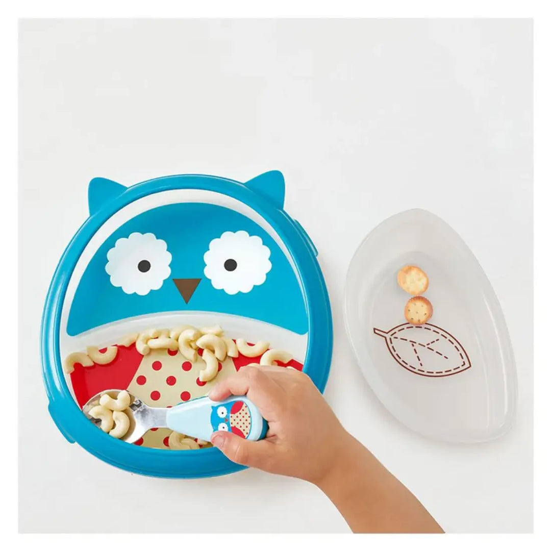 Skip Hop Zoo Smart Serve Non-Slip Training Set (Owl)