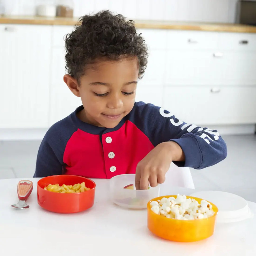 Skip Hop Zoo Smart Serve Non-Slip Bowls (Fox)