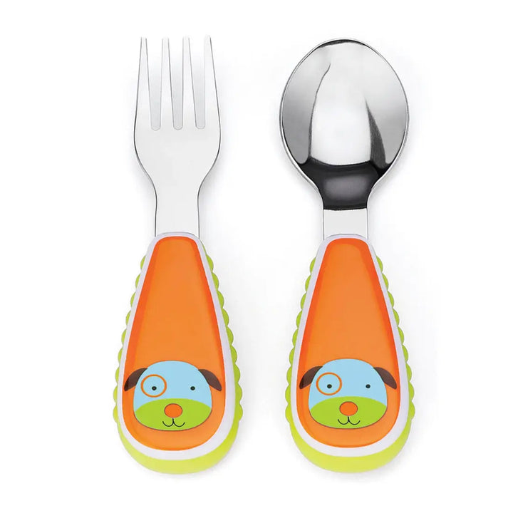 Skip Hop Zoo Utensils Fork & Spoon (Dog)