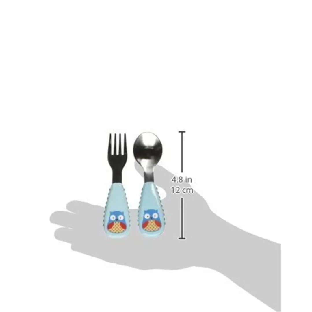 Skip Hop Zoo Utensils Fork & Spoon (Owl)